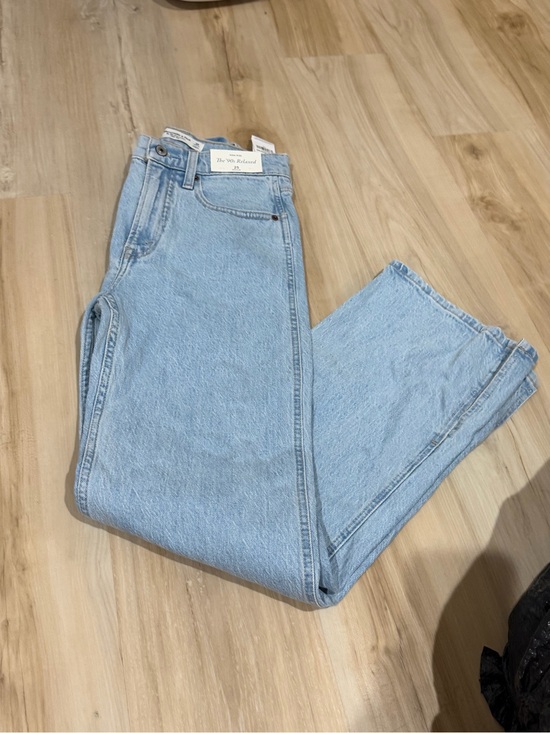 Abercrombie & Fitch Denim - Abercrombie & Fitch Light Blue Straight Jeans